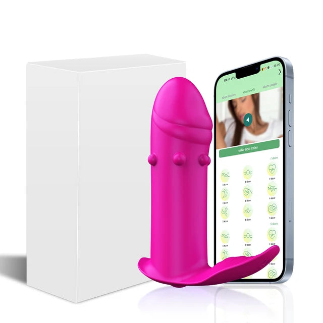 Wireless Control Vibrator for Women: G-Spot and Clitoris Stimulator Panty Vibrator