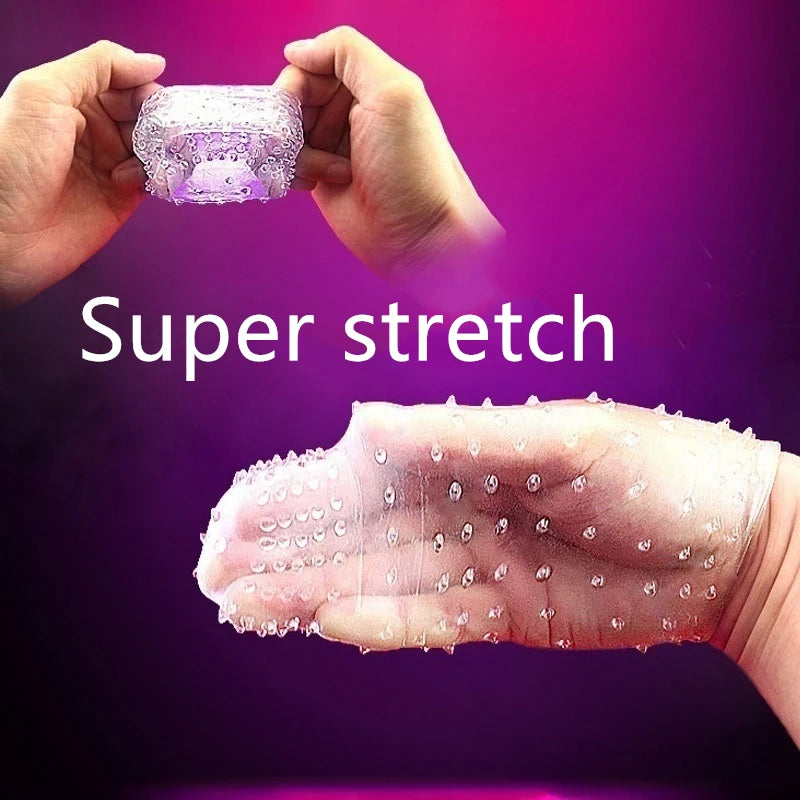 Premium Reusable Penis Sleeve for Men – Delay Ejaculation, G-Spot Stimulation & Enhanced Pleasure Condoms Sex Toys for Men