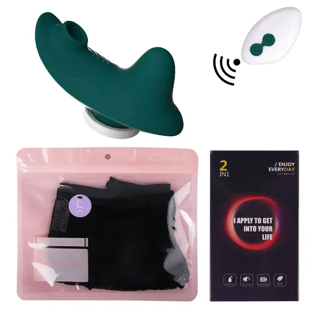 Mini Clitoris Sucker Female Clit Sucking Vibrator For Women Remote Control With Sexy Panties Clitoral Stimulator Adults Sex Toys