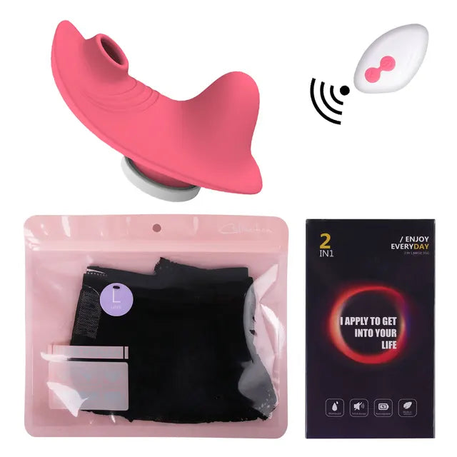 Mini Clitoris Sucker Female Clit Sucking Vibrator For Women Remote Control With Sexy Panties Clitoral Stimulator Adults Sex Toys