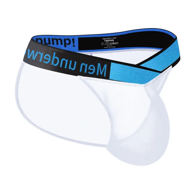 Men's V Belt High Fork Triangle Underwear – Sexy Low-Rise Mesh Briefs