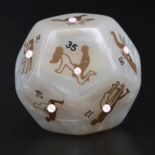 5-Piece Sexy Dice Set for Couples | Fun & Erotic Game for Intimate Moments | Adjustable Positions & Humorous Adult Toy | Perfect for Relationship Bonding & Spice Up Bedroom Fun