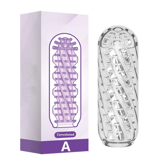 Realistic Transparent Male Masturbator – Silicone Pocket Toy for Men | Intense Pleasure & Endurance Training – Adult Sex Toy for Men
